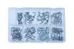 assortment drilling screw zinc plated countersunk head philipsdrive 122piece 1pc