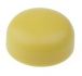 bouchon pour rivet expansible de plaquet dimmatriculation nylon jaune 100pc