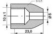 brake bleed nipple m10x1x23mm sw15 5mm 10pcs