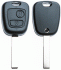 car key psa empty housing including 2 buttons 1 pc