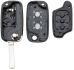 car key renault empty housing including 2 buttons 1 pc