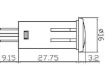 control light amber 24v 1pc