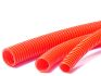 coque de cable orangeev fermee sur rouleau 32mm 50mtr