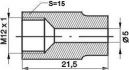 female brake nuts metric m12x10x215 hex16 5mm 10pcs