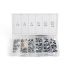 lock nuts assortment m4 m12 146pieces 1st