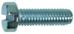 machine screw pan head slotted din 84 zinc plated m3x20 100pcs