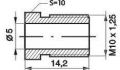 mamelon de conduite de frein m10x125x142mm sw10 5mm 10pc