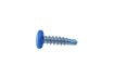 no plate screw antitheft blue 6x23 50pcs