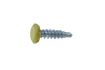 no plate screw antitheft yellow 6x23 1000pcs