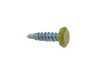 no plate screw antitheft yellow 6x23 20pcs