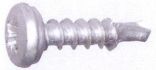 number plate screw 50x25 boorpunt 5pcs