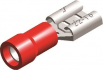 pvc economy halfinsulated female disconnectors red 63x08 100