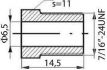 remnippel 71624unfx145mm sw11 65mm 1st