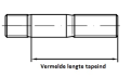 tapeind din939 88 m10x65 10st